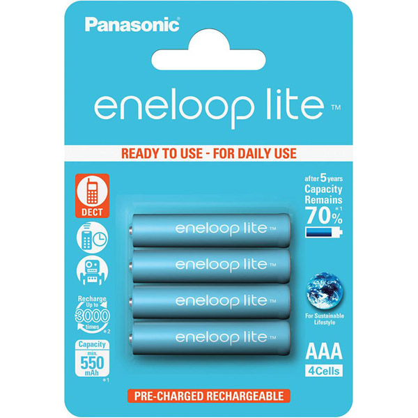 Panasonic eneloop AA 4 stk. + AAA 4 stk. desde 31,49 €