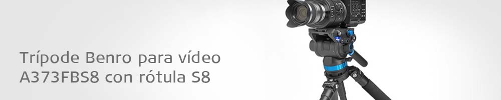 Benro para video A373FBS8