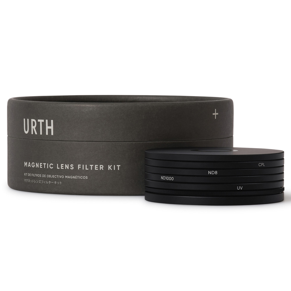 Kit de 4 filtros magnético Urth de 72 mm UV, CPL, ND 3 y 10 pasos