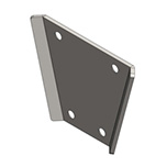 Placa en V para placa final (1003)