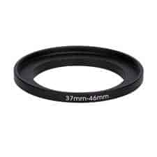 adaptador de filtro step-up de 37 a 46mm