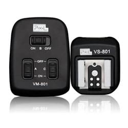 Pixel Combined TTL Canon kit VS801/VM801 4 mts
