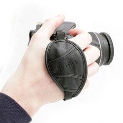 MATIN Grip 1 Empuñadura para cámara en piel negra