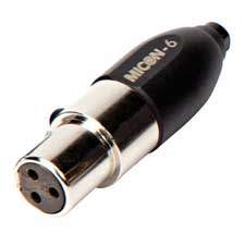 Conector MiCon-6 para dispositivos AKG