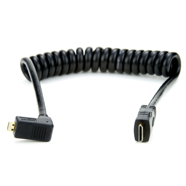 Micro HDMI - Mini HDMI Acodado 30 cm