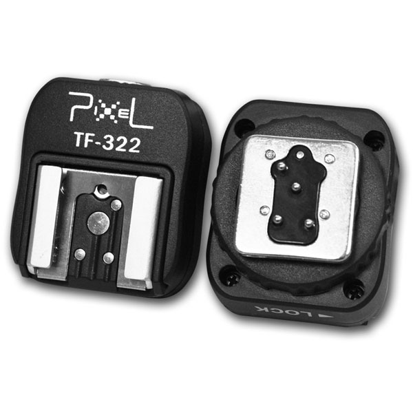Pixel zapata flash PC TF322 Nikon