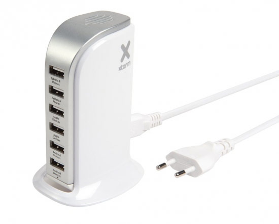 Power Hub, cargador con 6 USB
