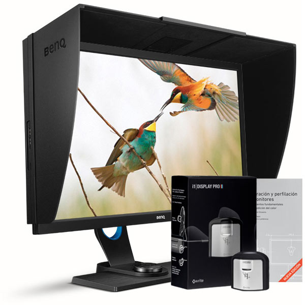 BenQ Monitor SW2700PT 27” IPS LCD + calibrador i1 Display PRO + libro