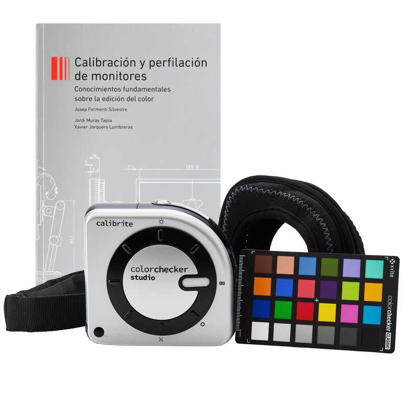 ColorChecker Studio para monitor, impresora y escáner más libro