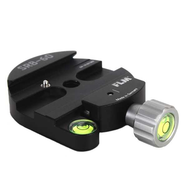 Placa rápida SRB-60 tipo Arca Swiss CON DOS BURBUJAS