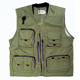 Chaleco de Taslon Waterproof de color verde talla XXL