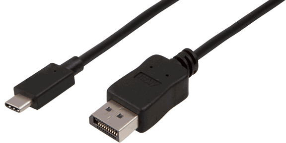 Cable USB-C a DisplayPort, 1,8m