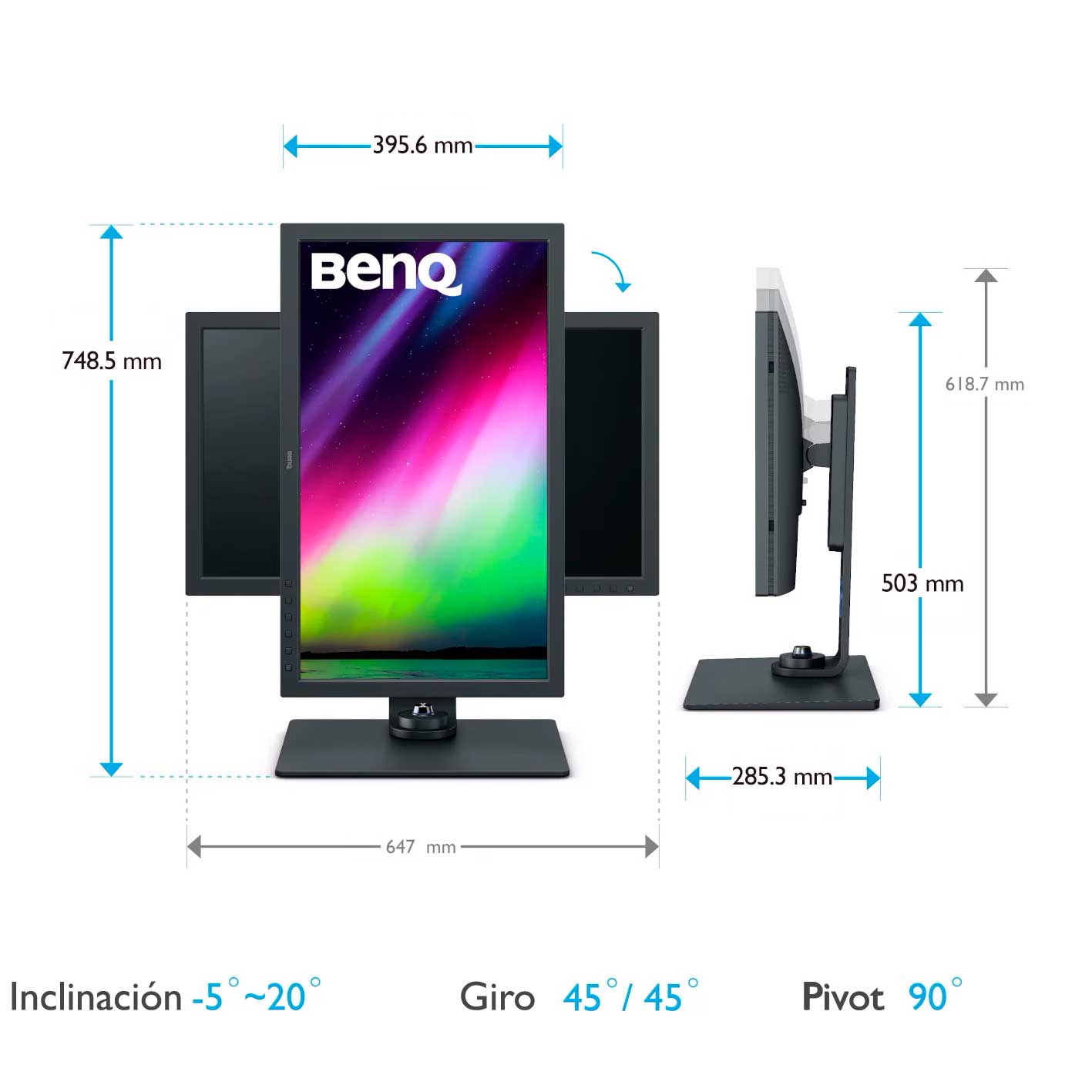 Monitor de 27 pulgadas BenQ SW272U