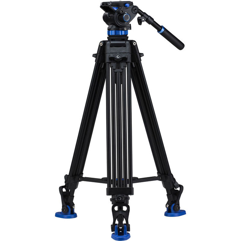 Benro Kit tripode video A573TBS7 doble tubo aluminio con rótula S7