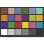 Check-Karte 24 colores - carta de referencia generica