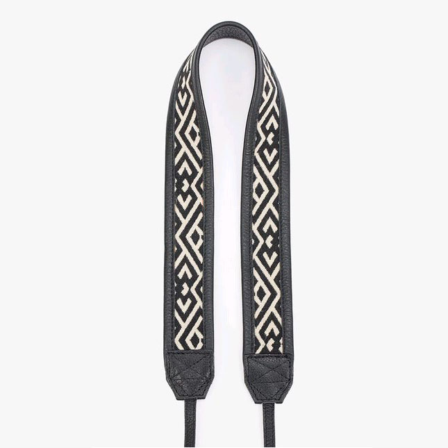 Jaipur #102 - Correa de piel negra ajustable