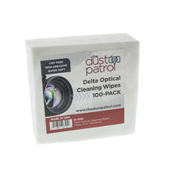 Delta 4x4 Optical Cleaning Wipes (100pk)