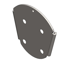 Contra V de anclaje a brazo (1004)