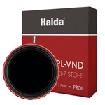 Filtro Haida PROII CPL-VND 2 polarizador y filtro ND variable 77 mm