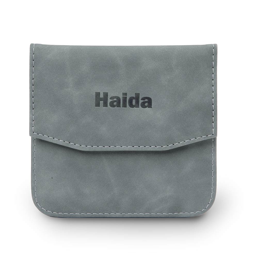 Estuche para filtro Haida de piel de hasta 75×100 mm