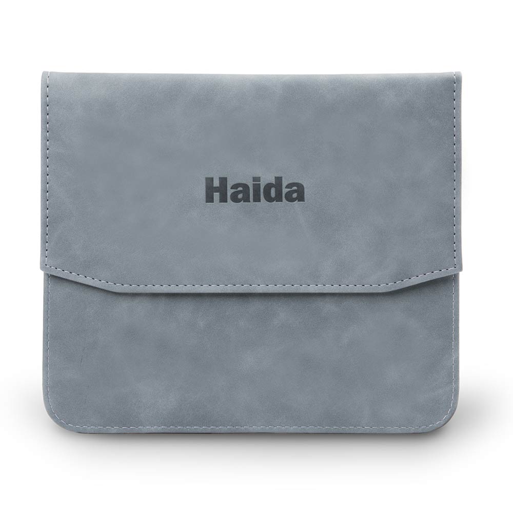 Estuche para filtro Haida de piel de hasta 100x100mm