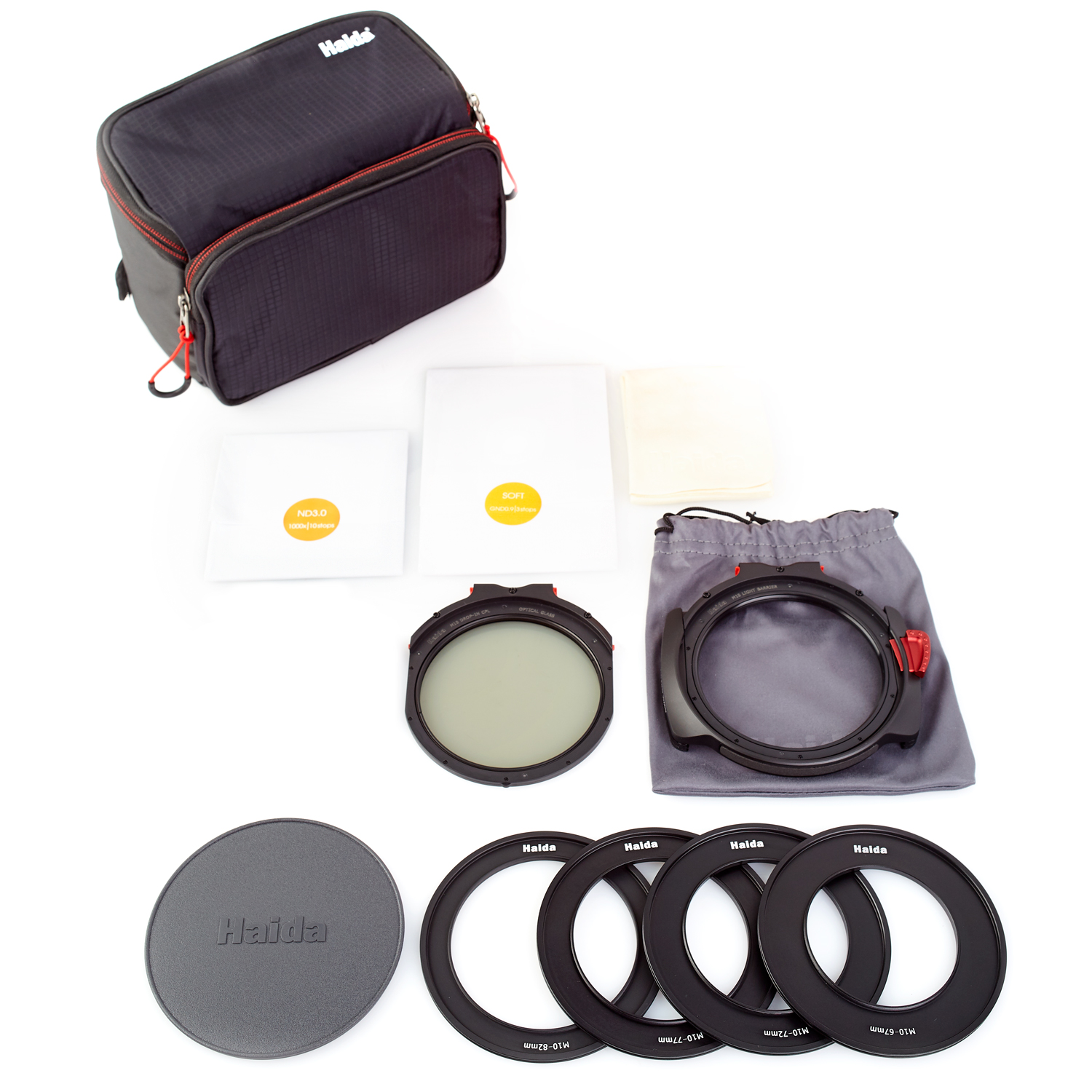 Haida M10 Enthusiast Kit II filtro degradado 0.9 soft