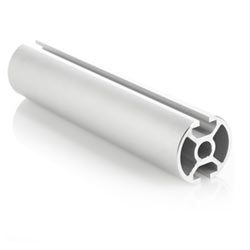 G2 columna de aluminio con dos ranuras de 210 mm