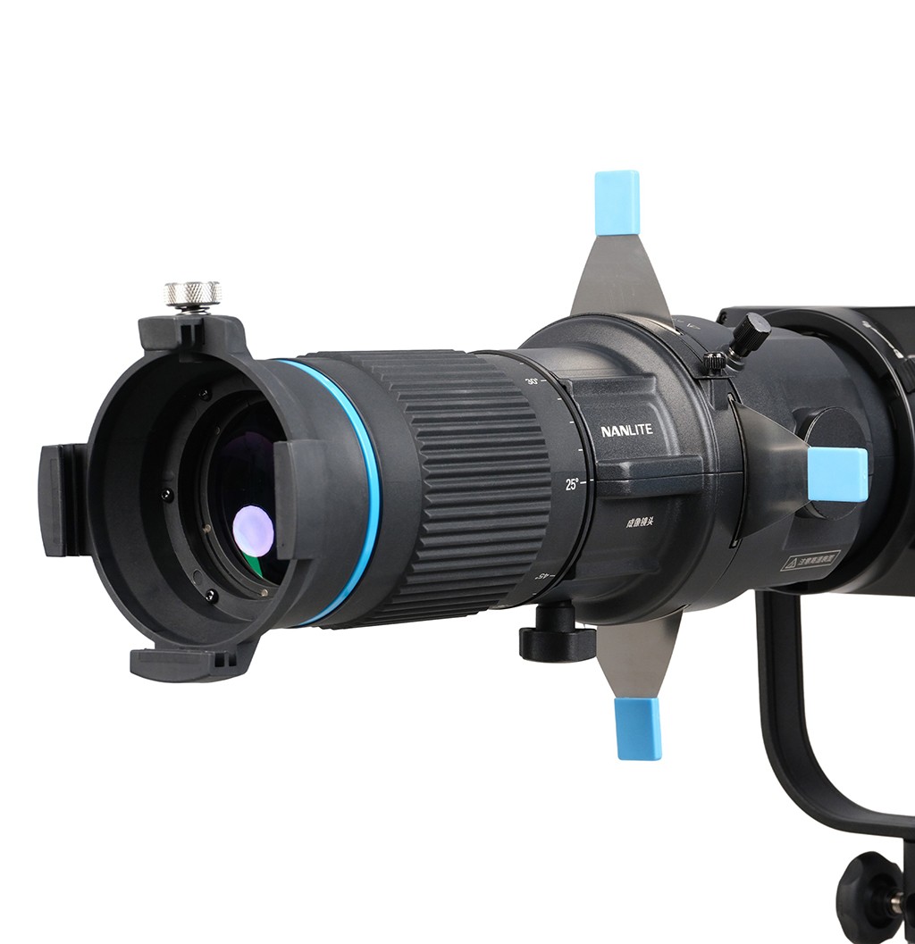 Accesorio de proyección Nanlite bayoneta Bowens zoom 25°- 45°