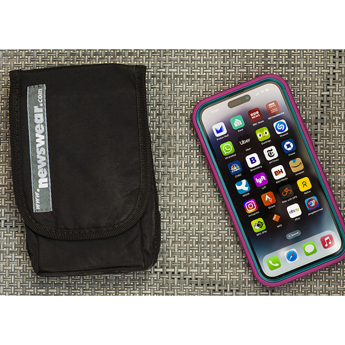 Newswear i-Phone 15 Pro Max, and 14 Pro Max Pouch