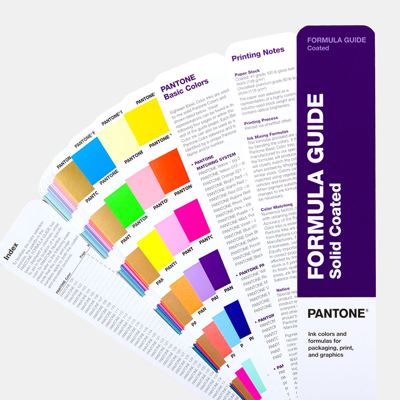 Guías Pantone Formula Guide Coated y Solid Uncoated GP1601A