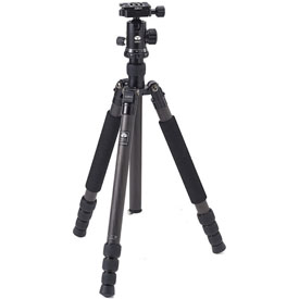 Trípode en carbono SIRUI T-1204XL + Rótula E-10