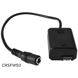 Acoplador de cámara Relay para batería Sony NP-FW50