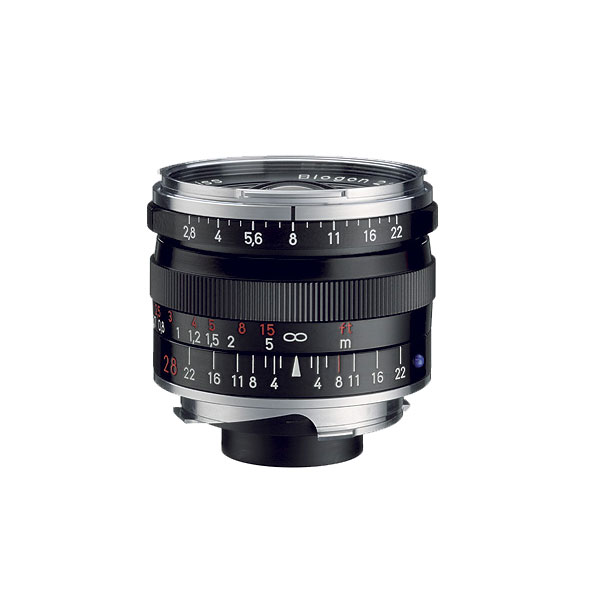Objetivo Zeiss Biogon T*2.8/28 ZM negro para montura Leica M